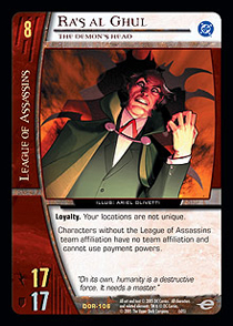 Ra's Al Ghul, The Demon's Head